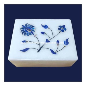 Best Premium Modern Look Traditional Modern High Quality Design Marble Natural Stone Inlay Use For <b>Gifting</b> <b>Small</b> Size <b>Box</b> - Product Image 3