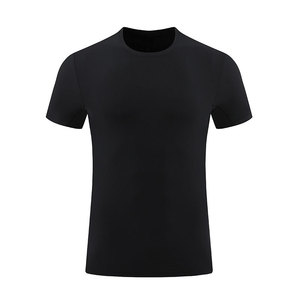 Custom Logo Front <b>Silk</b> Screen Printed Eco-Friendly Jersey T-<b>Shirt</b> <b>Men</b> Regular Fit Cotton Graphic Streetwear Casual Wholesale - Product Image 1