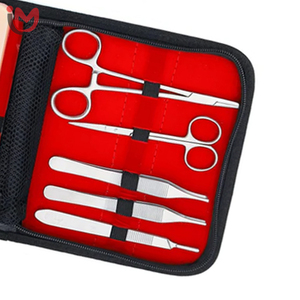 Kit d'entraînement à la suture avec coussin en silicone et instruments chirurgicaux pour la formation des étudiants en médecine, kit d'entraînement à la suture pour étudiants OEM - Product Image 3