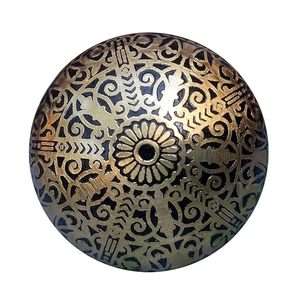 Golden Bronze Mughal Architecture Pattern <b>Brass</b> <b>Door</b> <b>Knobs</b> Drawer Pulls <b>Antique</b> Finish Decorative Cabinet Hardware - Product Image 6