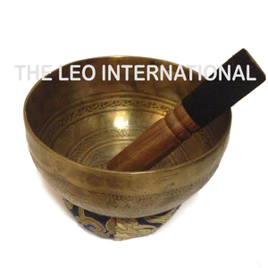Bol chantant en métal artisanal traditionnel pour la méditation, la guérison, le yoga, la pleine conscience et la relaxation - Product Image 3