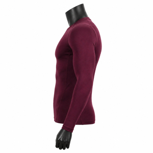 T-shirt de sport à manches courtes pour homme, haute élasticité, séchage rapide, vêtements de gym, entraînement, t-shirts de compression unis - Product Image 2