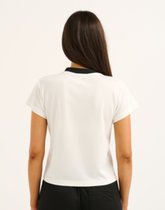 Custom Embroidery Logo High Quality Cotton Plus Size Casual Women <b>Top</b> Heavyweight Washed Oversize Short Sleeve Women T-Shirt - Product Image 5