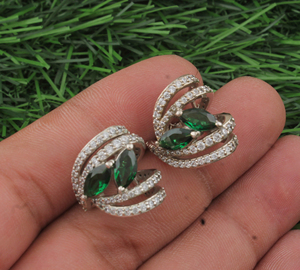 Pendientes de Plata de Ley 925 con Circonitas Cúbicas en Forma de Gota de Agua para Mujer, Joyería de Lujo Hipoalergénica para Boda y Compromiso, Venta al por Mayor - Product Image 4