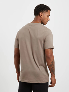 T-shirt formel à manches courtes pour homme, col rond, 100 % coton biologique premium, coupe classique, imprimé sérigraphié, écologique, anti-rétrécissement - Product Image 4