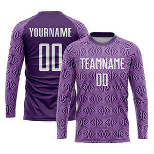 Top Trending Custom Sublimation Printed Soccer Uniforms 100% Polyester Fabric Crew <b>Neck</b> Oversize Training Wear Soccer Uniform - Product Image 2