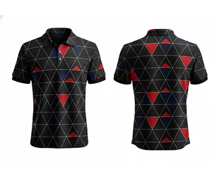 Camiseta Polo Sublimada con Impresión a Todo Color, Fabricante y Proveedor, Costuras Duraderas para Hombres, Mujeres y Jóvenes, Secado Rápido - Product Image 2