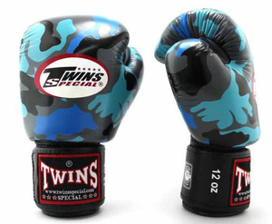 Gants de boxe en cuir véritable de haute qualité, prix de gros RTS, gants de kickboxing professionnels à lacets AI-BG-207 - Product Image 4