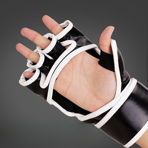 Yobenki Five-Finger Boxing <b>Gloves</b>, Half-Finger Boxing <b>Gloves</b> for Adults Men and Women, Breathable Boxing Training <b>Gloves</b> - Product Image 3
