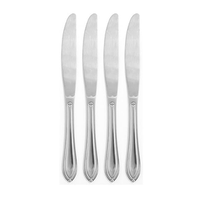 Espátula de acero inoxidable para mantequilla, espátula para pan y pasteles, cuchillo decorador de mantequilla, cubertería de 4 piezas - Product Image 1