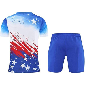 เสื้อฟุตบอลผู้ใหญ่ ฤดูกาล 2026/27 โพลีเอสเตอร์ 100% แห้งเร็ว ระบายอากาศดี คอวี แขนสั้น พิมพ์ลายแบบรีดร้อน 160 กรัม สั่งทำได้ - Product Image 2