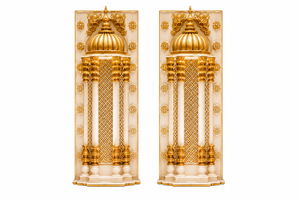 Impresionante y Elegante Gopuram Mandap para Bodas, de Fibra de Vidrio de Primera Calidad, Estilo Surindio, Personalizable en Tamaño y Color, DST EXPORTS Event - Product Image 3