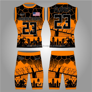 Uniformes de Fútbol Americano 7 contra 7, Diseño Transpirable, Uniformes de Entrenamiento para Equipos 7 contra 7, Uniformes Juveniles de Fútbol Americano 7 contra 7, Ropa de Alta Calidad - Product Image 1