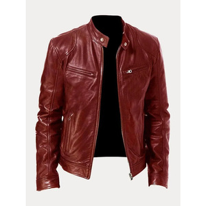 Veste en cuir de qualité supérieure, nouveau style, en cuir de vache 100% authentique, respirante, pour homme, idéale pour l'hiver. - Product Image 3