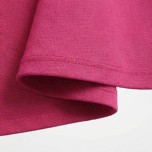 Women's <b>Pink</b> A-Line Pleated Mini <b>Skirt</b> Elastic Waist Solid Color Casual Style Breathable Polyester Fabric All Seasons Wear - Product Image 6