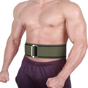 Best Quality Unisex Straight Cowhide Neoprene Weightlifting <b>Belt</b> Breathable Fitness <b>Belt</b> for Back Support - Product Image 5