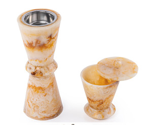 Eco-friendly Resin Bakhoor Burner Set Arabic style <b>oud</b> holder Home spa aromatherapy <b>diffuser</b> Hotel fragrance bakhoor set - Product Image 1