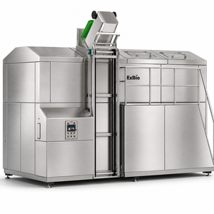 Triturador de Desechos de Alimentos de Acero Inoxidable de Bajo Consumo para Cocinas de Escuelas y Hospitales, Funcionamiento Silencioso, Garantía de 2 Años - Product Image 6