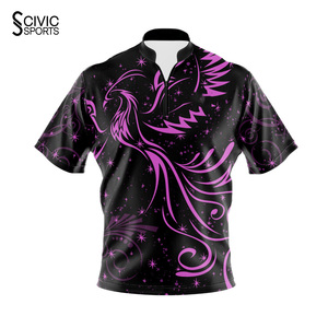 Sublimation Mens Bowling <b>Darts</b> Polo T Shirts 3D Dartsboad Design <b>Dart</b> Jersey Uniform BOWLING JERSEY - Product Image 5