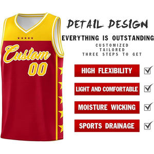 Conjunto de Camisetas y Pantalones Cortos de Baloncesto Personalizados con Logotipo, Nombre, Número, Sublimación, Bordado 3D, 100% Poliéster, Unisex, para Campus - Product Image 4