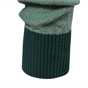 Pull en tricot pour homme de qualité supérieure, 100% coton et laine mélangée, respirant, logo sur le devant, doux, prix direct usine, couleurs personnalisées - Product Image 2
