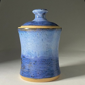 Artisan Glaze <b>Storage</b> Canister Textured Finish Airtight Lid Premium <b>Kitchen</b> Organizer Rustic Countertop <b>Storage</b> Jar - Product Image 6