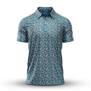 Polo de Punto Estampado para Hombre Talla Grande - Product Image 2