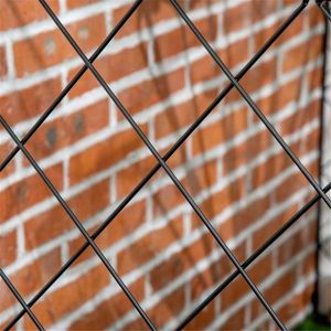 Rodent-Proof Elegant <b>Vinyl</b> Privacy Fence WPC Garden Fence with Hot Dip Galvanized <b>Frame</b> for Privacy Screens - Product Image 5