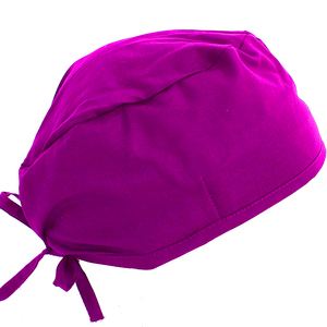 Adjustable Unisex Nurse Doctor Uniform Cotton <b>Scrub</b> <b>Cap</b> Soft Stretchy Working Hat Sweatband Elastic Button Tie Back Clinic <b>Caps</b> - Product Image 6
