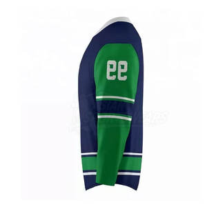 Jersey de Hockey sobre Hielo de Alta Calidad con Logotipo Personalizado, Impresión por Sublimación Profesional para Equipos - Product Image 5