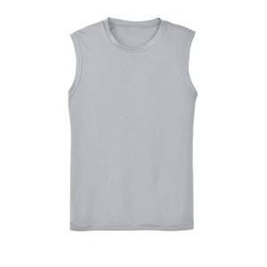 Débardeurs de sport sans manches pour hommes, coupe ajustée, 100% coton, personnalisables avec logo, vente directe usine, prix abordable - Product Image 1