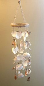 Natural Seashell <b>Wind</b> <b>Chime</b> Handmade Coastal Hanging Decoration for Garden Balcony Home Wedding Wholesale Vietnam Supplier - Product Image 3