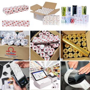 57*25mm POS 57mm 40mm 70gsm 80x76 80mm x 70mm cuộn giấy nhiệt với lõi - Product Image 5