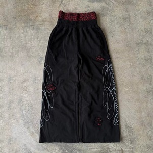 Pantalones Deportivos Personalizados con Logotipo, Estilo Urbano, para Hombre, de Algodón Grueso, Lavado Ácido Vintage, Anchos, Holgados, con Rayas - Product Image 1