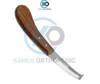 Couteau orthopédique KAHLU personnalisé de haute qualité pour le soin des sabots de chèvres, moutons, porcs et autres animaux – Outil vétérinaire de précision