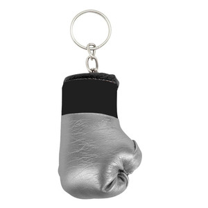 Llavero Mini Guantes de Boxeo de Cuero PU para Gimnasio, Boxeo, Karate, Entrenamiento Deportivo, Fitness, Artículo al por Mayor - Product Image 1
