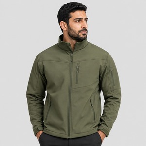 Ventes en gros de vestes softshell pour hommes de haute qualité, vestes imperméables, respirantes et coupe-vent personnalisées avec service OEM ODM - Product Image 1