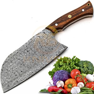 Custom Handmade Damascus Steel Cleaver <b>Knife</b> Butcher Chef <b>Knife</b> Razor <b>Sharp</b> Meat Chopper Wooden Handle <b>Kitchen</b> <b>Knife</b> Wholesale - Product Image 6
