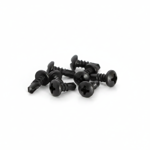 Vis à tête cylindrique PDC modèle 11 certifiées DIN/ISO pour fixation du béton - Vis en acier au carbone revêtu noir, classe 4.8 et 6.8, à couple élevé (en pouces) - Product Image 5