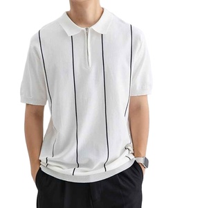 Camisa Polo de Algodón Piqué de Alta Calidad, Perfecta para Eventos Casuales de Negocios y Reuniones Sociales, Cómoda y Elegante para Hombre - Product Image 5