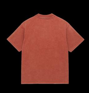 Nouveau design T-shirt personnalisé 100% coton 2024 T-shirt décontracté uni pour homme T-shirt oversize effet délavé - Product Image 3