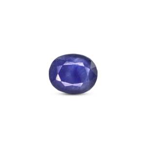 Certified Natural Blue Sapphire 7.6 Carat Loose Gemstone Brilliant Cut for Fine Jewelry - Product Image 1