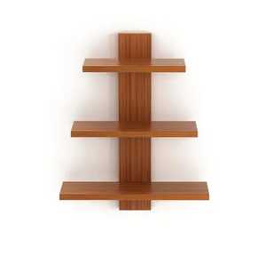 Set 3 Natural Live Edge Wood Floating Wall <b>Shelves</b> Thick Edge Storage Display Ledge Living Room Flower Pot <b>Adjustable</b> Modern - Product Image 2