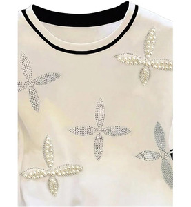 T-shirts d'été pour femmes en gros au meilleur prix – Respirants, séchage rapide, légers, décontractés, style urbain, couleur personnalisable, haute qualité - Product Image 3