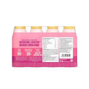 Vinamilk Probi-Bebida probiótica/Beber yogur-Sabor a Granada-130Ml x 24 botellas por caja - Product Image 6