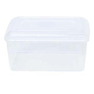 Plastic 111,222,333 Set Rectangular Food <b>Storage</b> Container Transparent Color Airtight <b>Kitchen</b> <b>Storage</b> <b>Box</b> - Product Image 2
