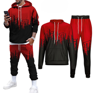 Nuevo Chándal Deportivo de Moda para Hombre, Poliéster/Algodón, Sublimación con Estampado de León, Chándales Sublimados - Product Image 6