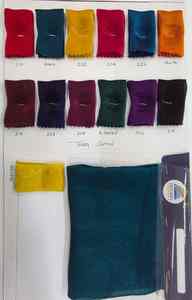 ADORN CREATION Tela de Satén de Nailon 100% Orgánica, Transpirable y Ecológica para Vestidos de Mujer y Niña, Bodas/Ocasiones Especiales - Mediana - Product Image 2