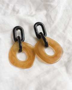 Boucles d'oreilles en corne naturelle de buffle de haute qualité pour femme, bijoux en corne pour usage quotidien - Product Image 4