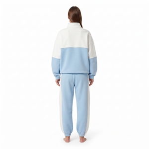 Ensemble sweat-shirt et pantalon de jogging en polaire pour femme, vêtements streetwear personnalisés - Product Image 6
